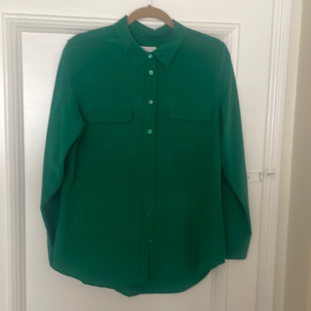 Equipment Signature Silk Blouse